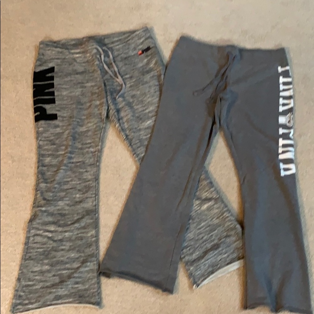 Victoria’s Secret PINK cozy flare leg pants